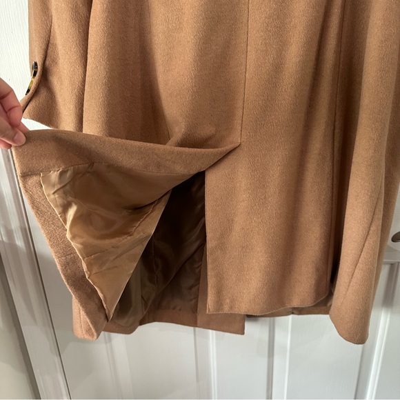 Jessica London Full Length Wool Blend Pea Coat - Picture 10 of 13